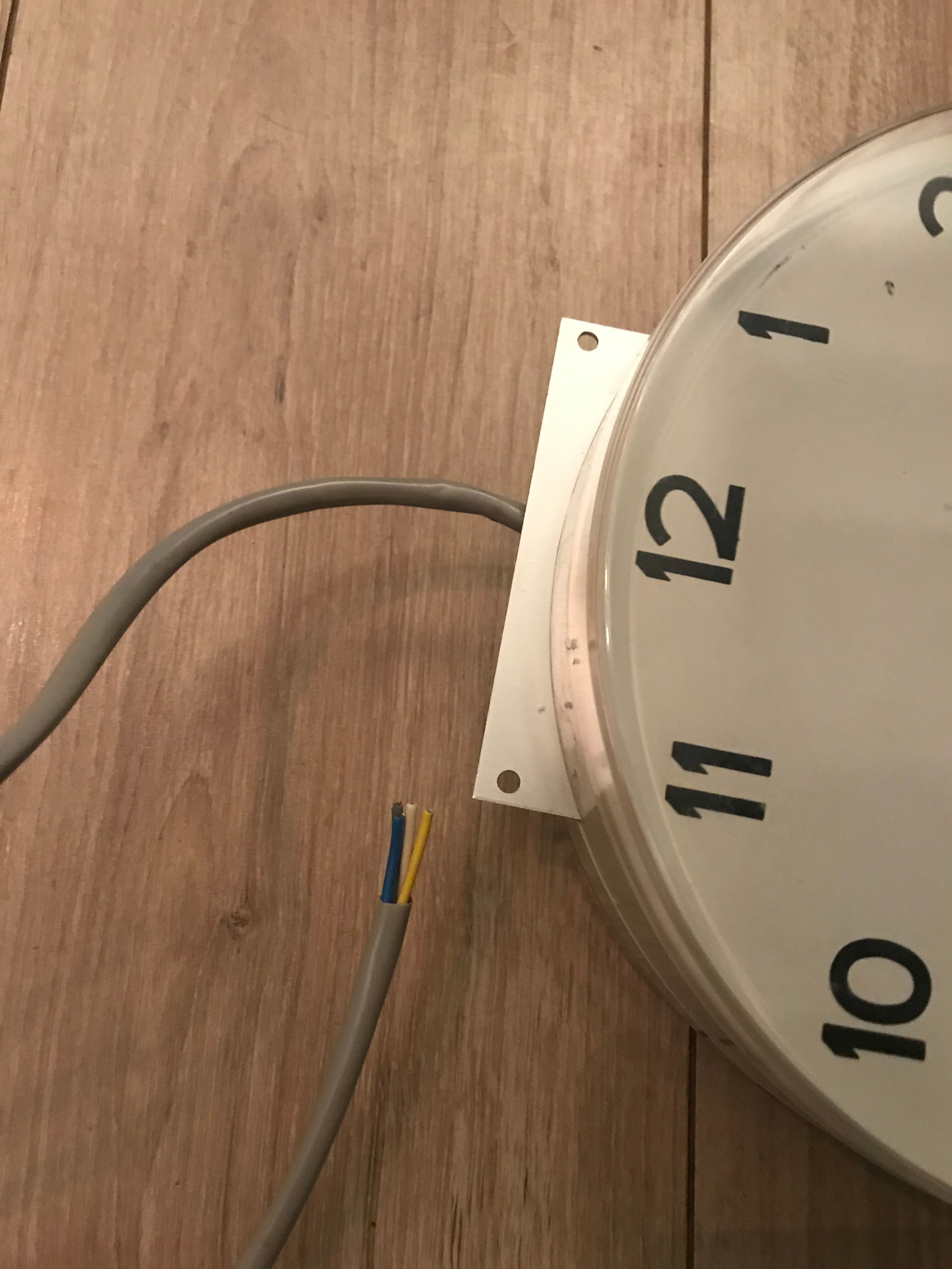 Vintage industrial Lambert pendulum