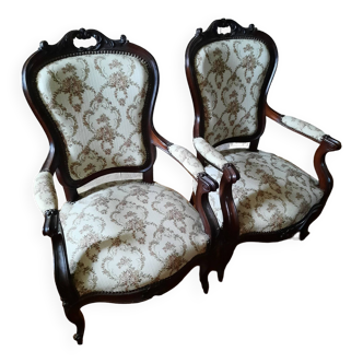 Pair of old armchairs
