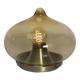 Brown Glass Drop Lamp for Dijkstra Lamps