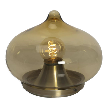 Lampe goutte en verre brun pour lampes Dijkstra