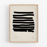 Abstract giclee print, 50x70cm