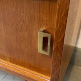 Enfilade / meuble télé vintage en chêne