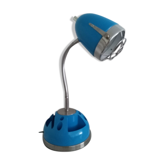 Aviator-style articulated desk lamp