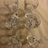 Baccarat Narcisse 6 Exceptional Baccarat Crystal Glasses