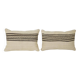 Set of 2 vintage kilim cushion covers 30x51 cm