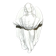 Antique angel font in biscuit porcelain from Sèvres signed MF