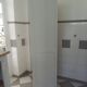 Vintage Parisian wardrobe, 2 doors re-enchanted in pearl gray.