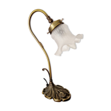 Art Deco style lamp glass paste