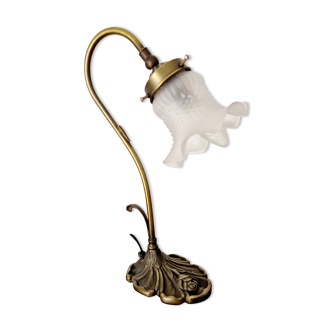 Art Deco style lamp glass paste