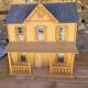 Artisanal cottage house for dolls