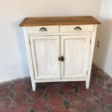 Parisian vintage white buffet