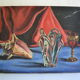 Charles floutard ( 1926 2006 ) still life with vase hst 61 x 50 cm