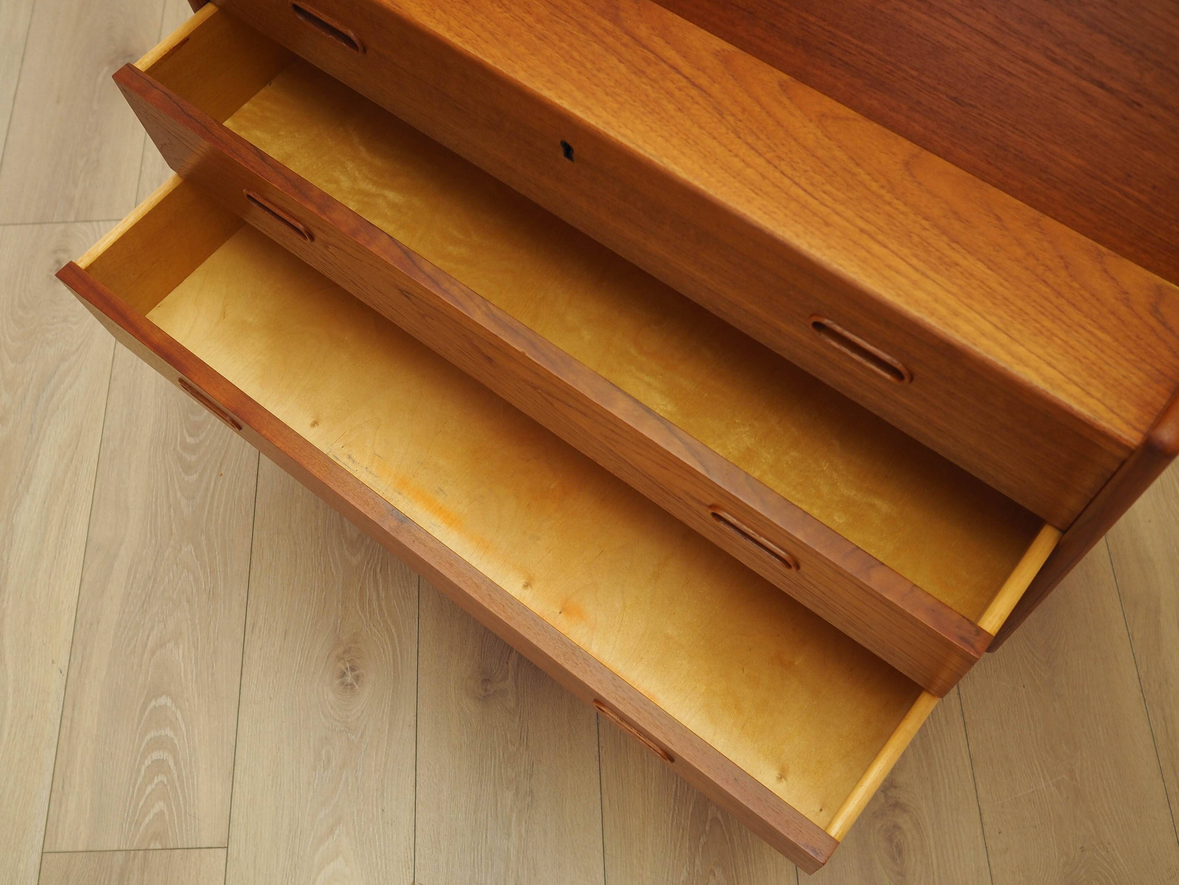 Teak secretary, Danish design, 1960s, Arne Wahl Iversen, Vinde Møbelfabrik