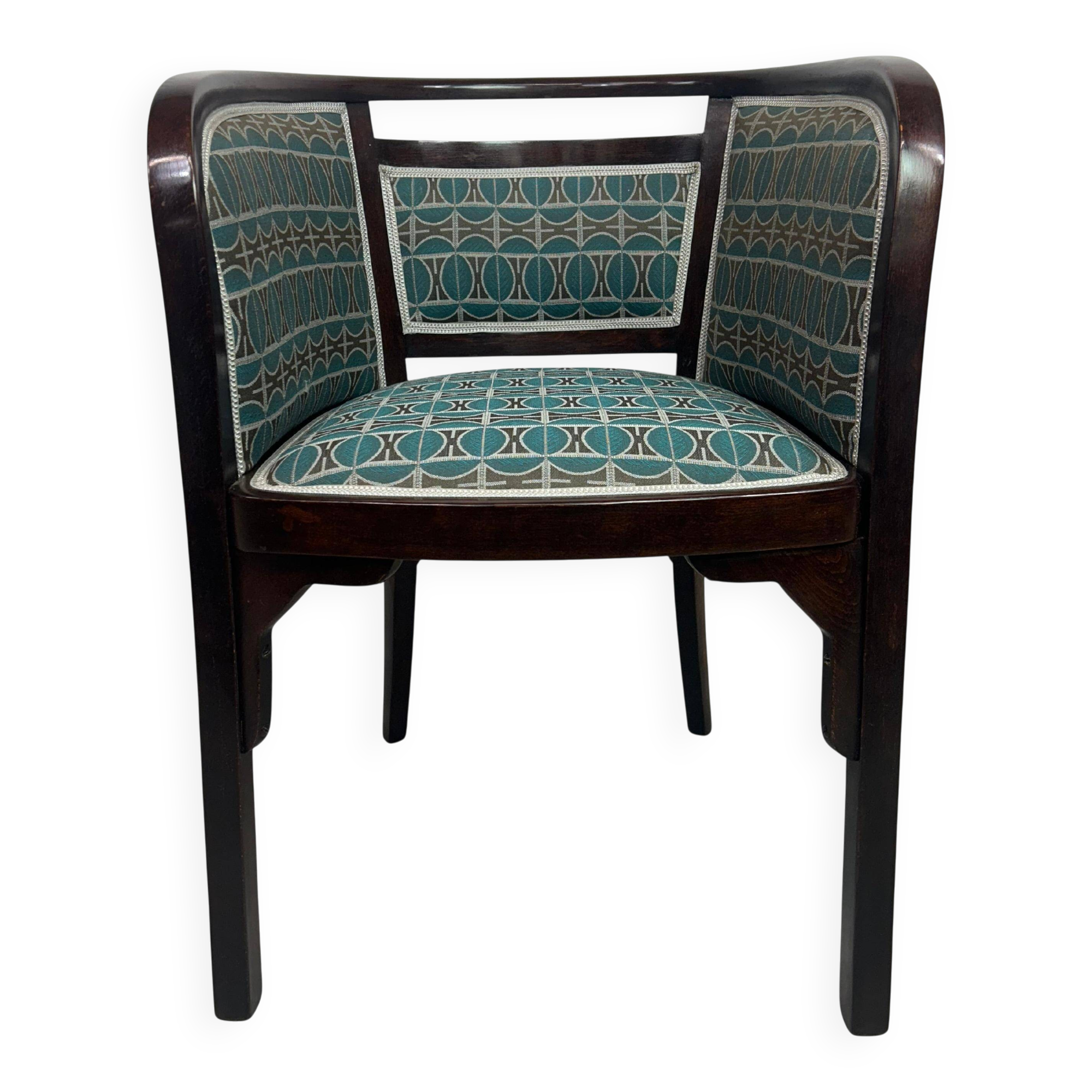 Jugendstil office chair by Otto Wagner for J&J Kohn