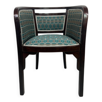 Fauteuil de bureau Jugendstil par Otto Wagner pour J&J Kohn