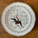 5 assiettes a dessert longwy "chypre"