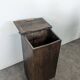Solid oak bread box