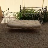 Wrought iron child seat