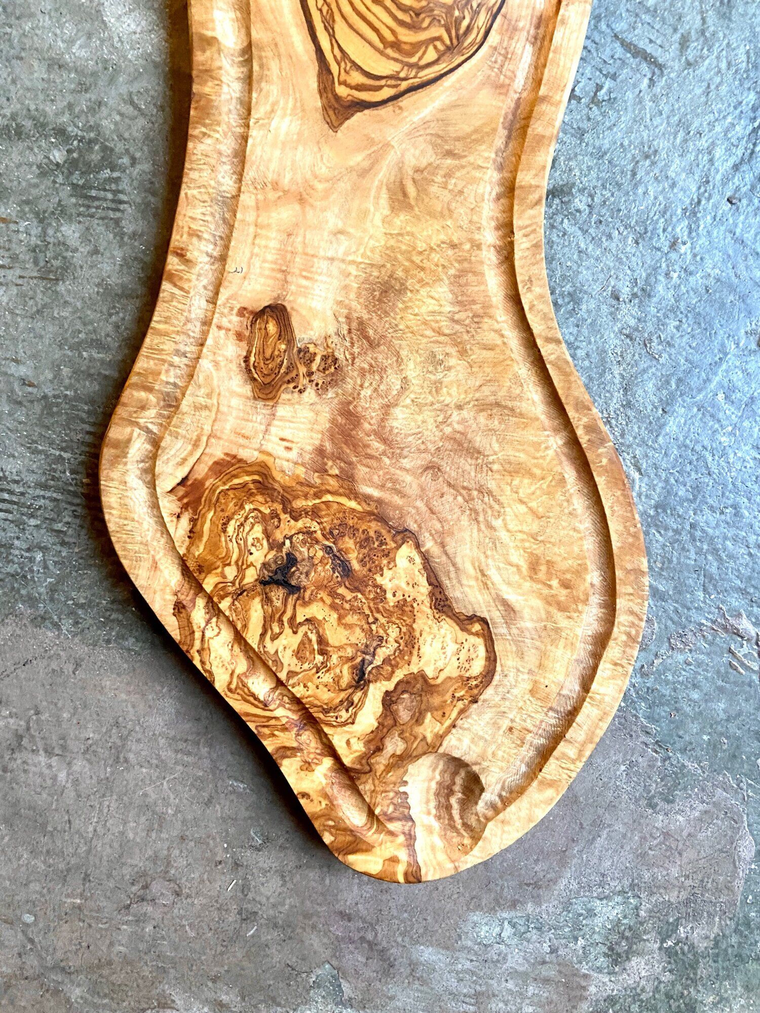 Olive tree cutting board