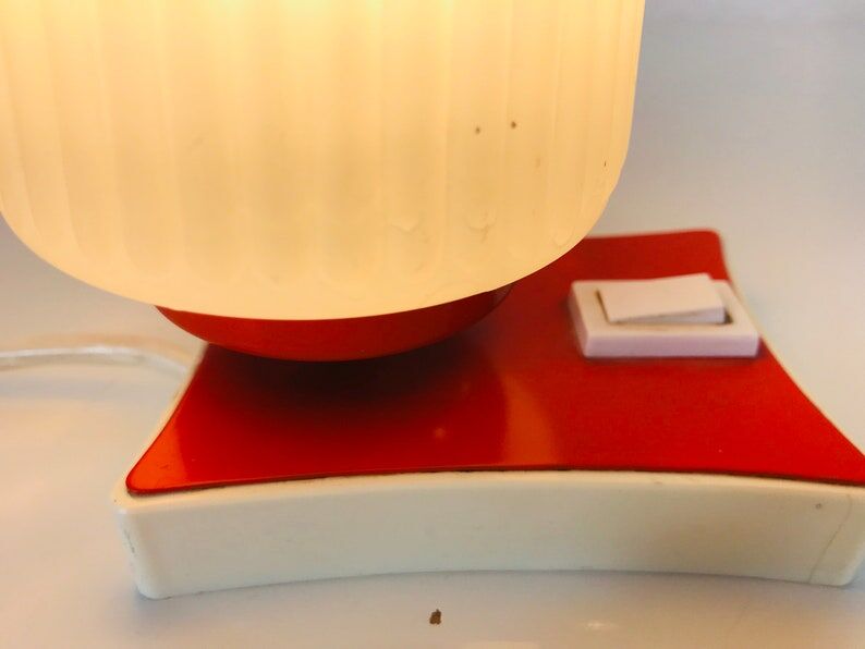 Crystal bedside lamp - Germany 1970s