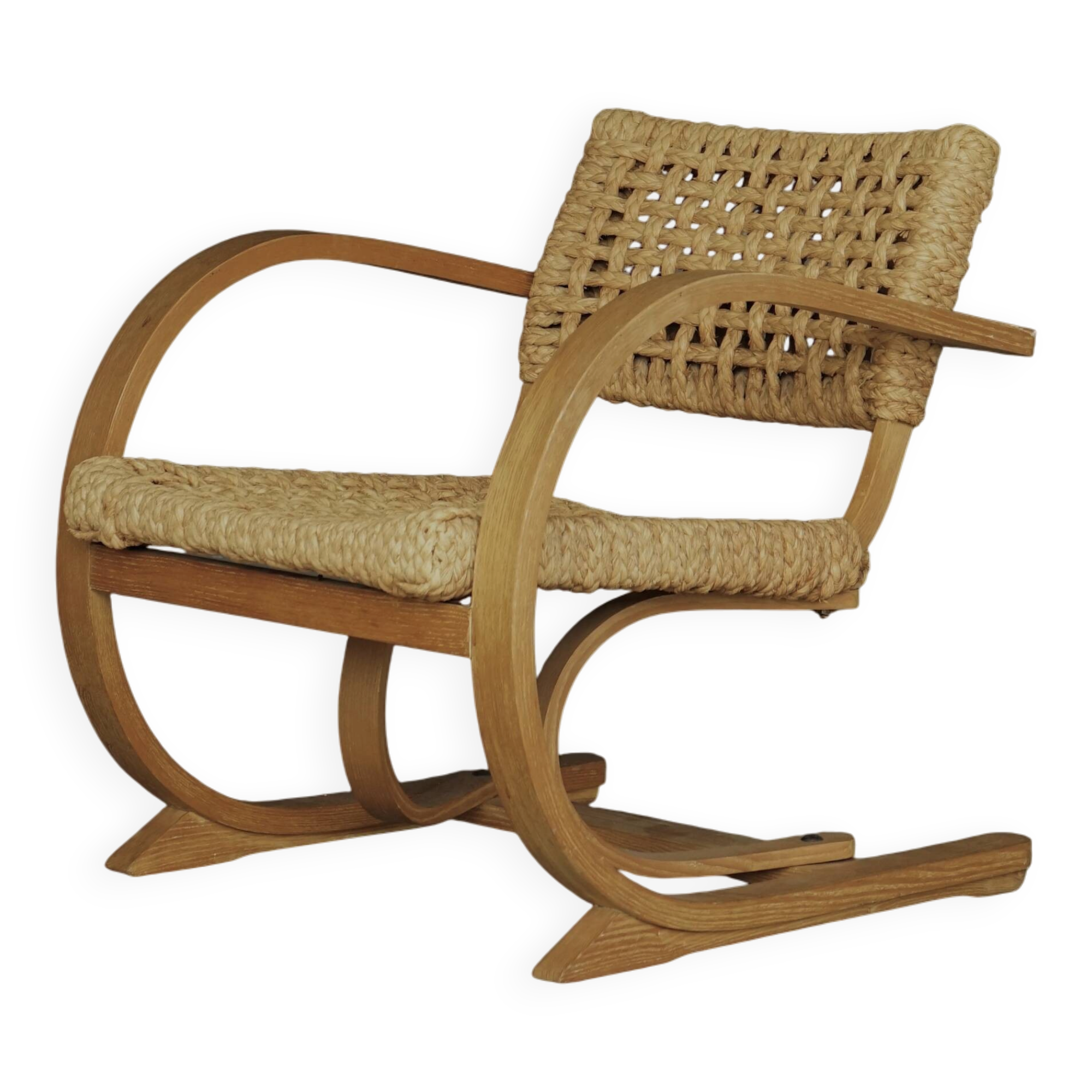 Fauteuil cantilever Art Déco par Bas Van Pelt pour My Home, années 1930