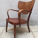 Fritz Hansens beech armchair