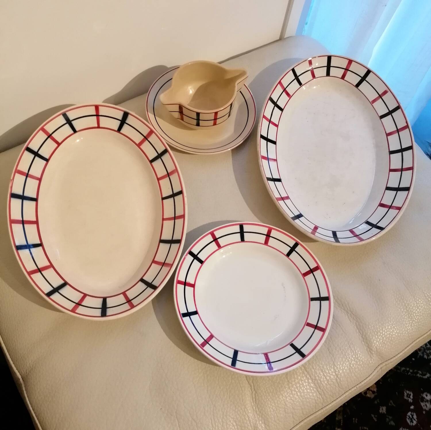 Old Basque tableware Saint Amand