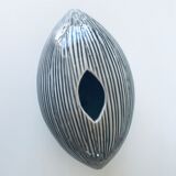 Oval contemporary vase