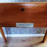 Small children's desk with compass feet