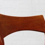Vintage Teak Stuhl Danish Mid Century Kjærnulf Design 60er