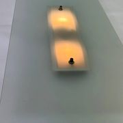 Paire de lampes murales ou plafonniers design des années 1970.