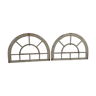 Pair of oak transom frames