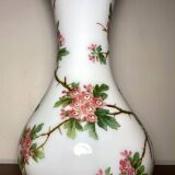 Baccarat Lampe Opaline peint main