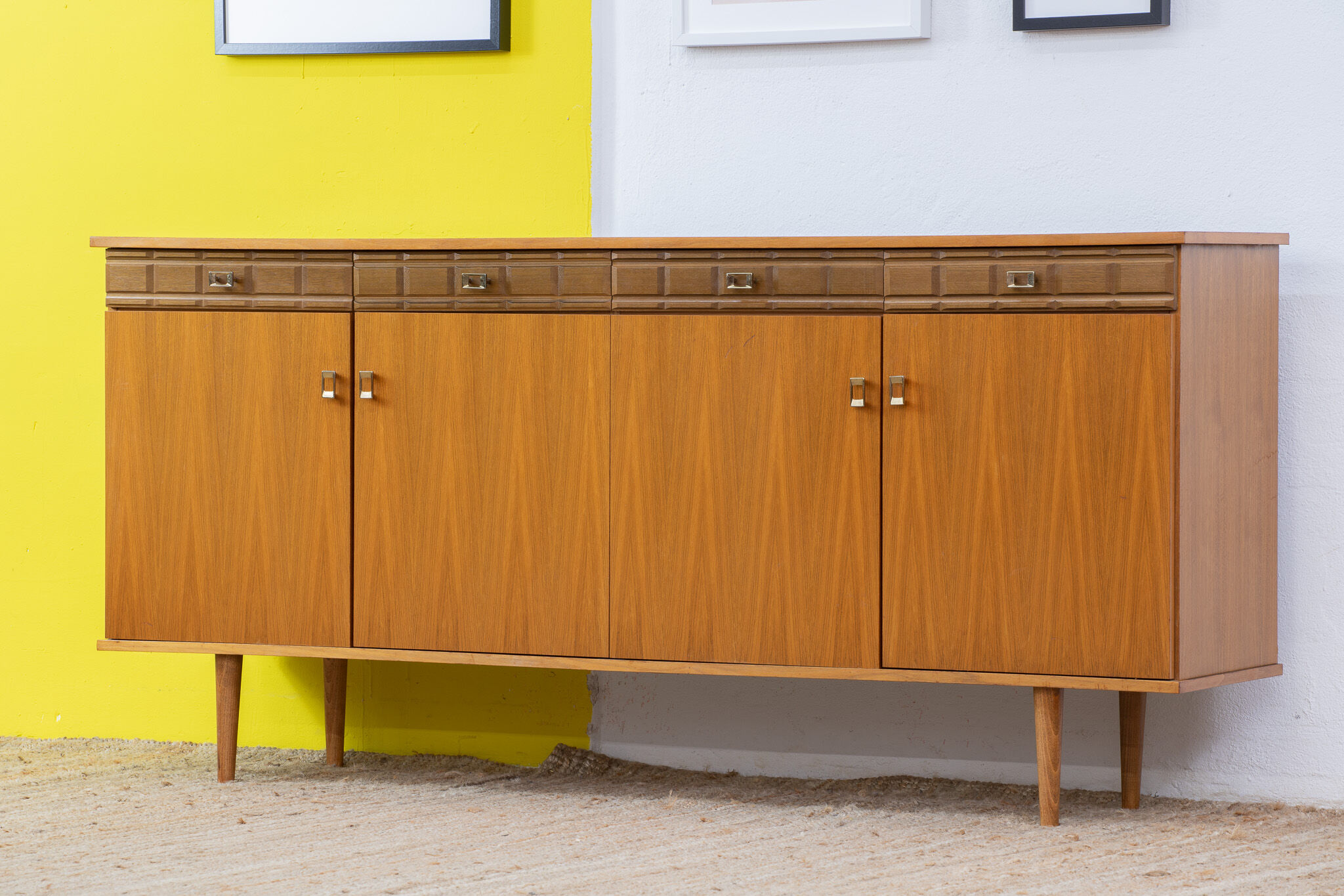 Vintage Scandinavian Enfilade – 179.5 cm