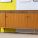 Vintage Scandinavian Enfilade – 179.5 cm