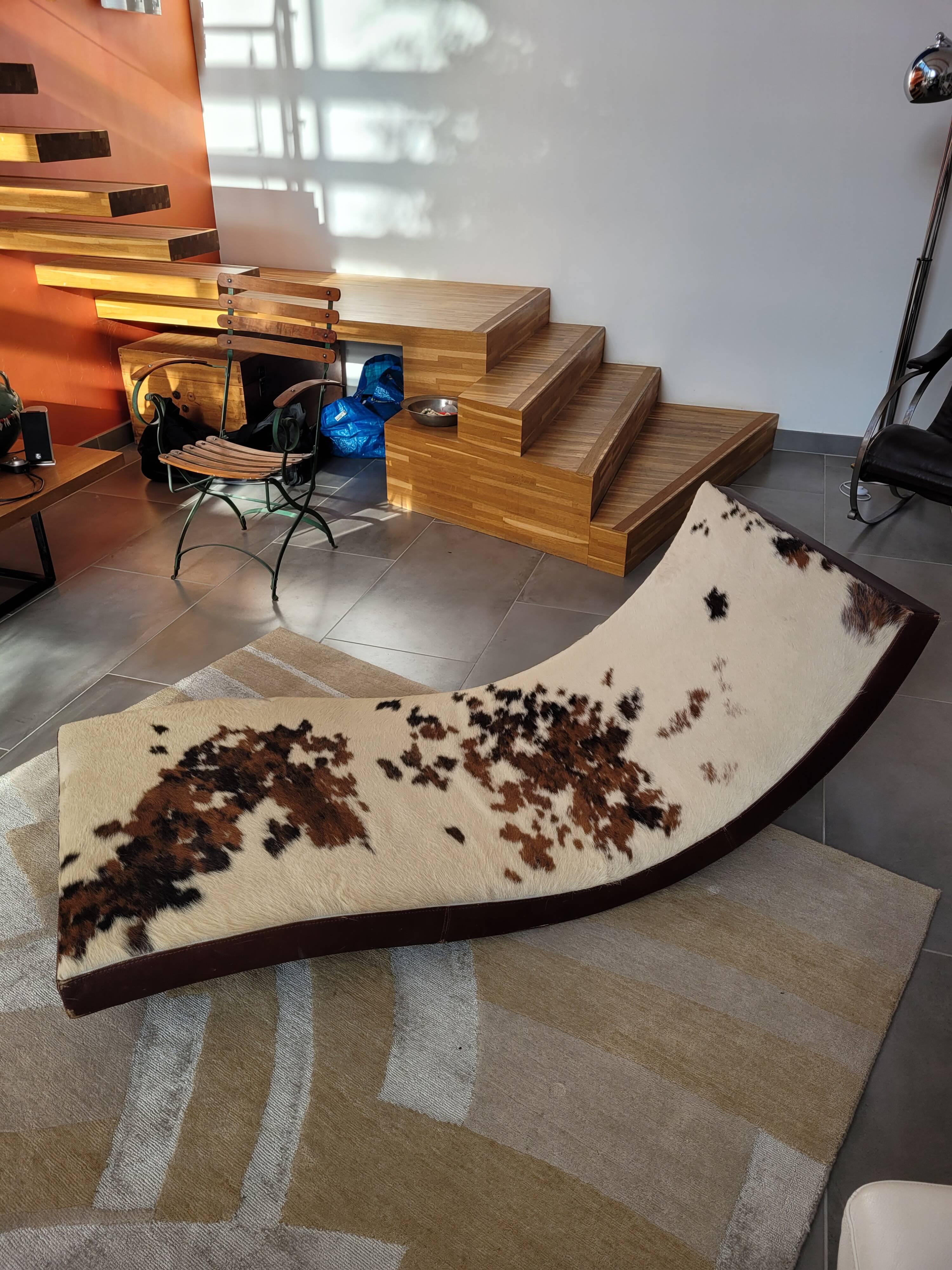 Rocking daybed or chaise longue