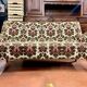 Vintage armchairs and sofa compass legs 1950 old floral pattern