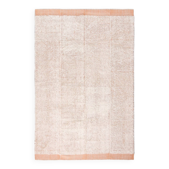 Tapis 6x10 pour salon tapis vintage orange doux, 200x307Cm SK 34952