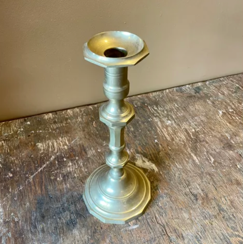 Brass candle holder