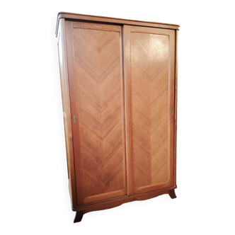 Armoire coulissante scandinave années 50 -60