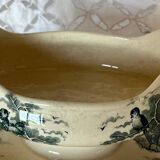 Sarreguemines Snow Sauce Boat