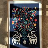 Street artist art poster, limited edition