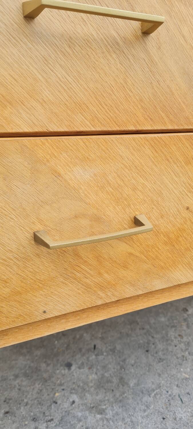 Compass foot chest of drawers 1960
