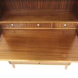 Scandinavian mahogany secretary desk, Denmark, 1950