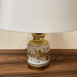 Pair of ceramic lamps "1950s scandinavian design".