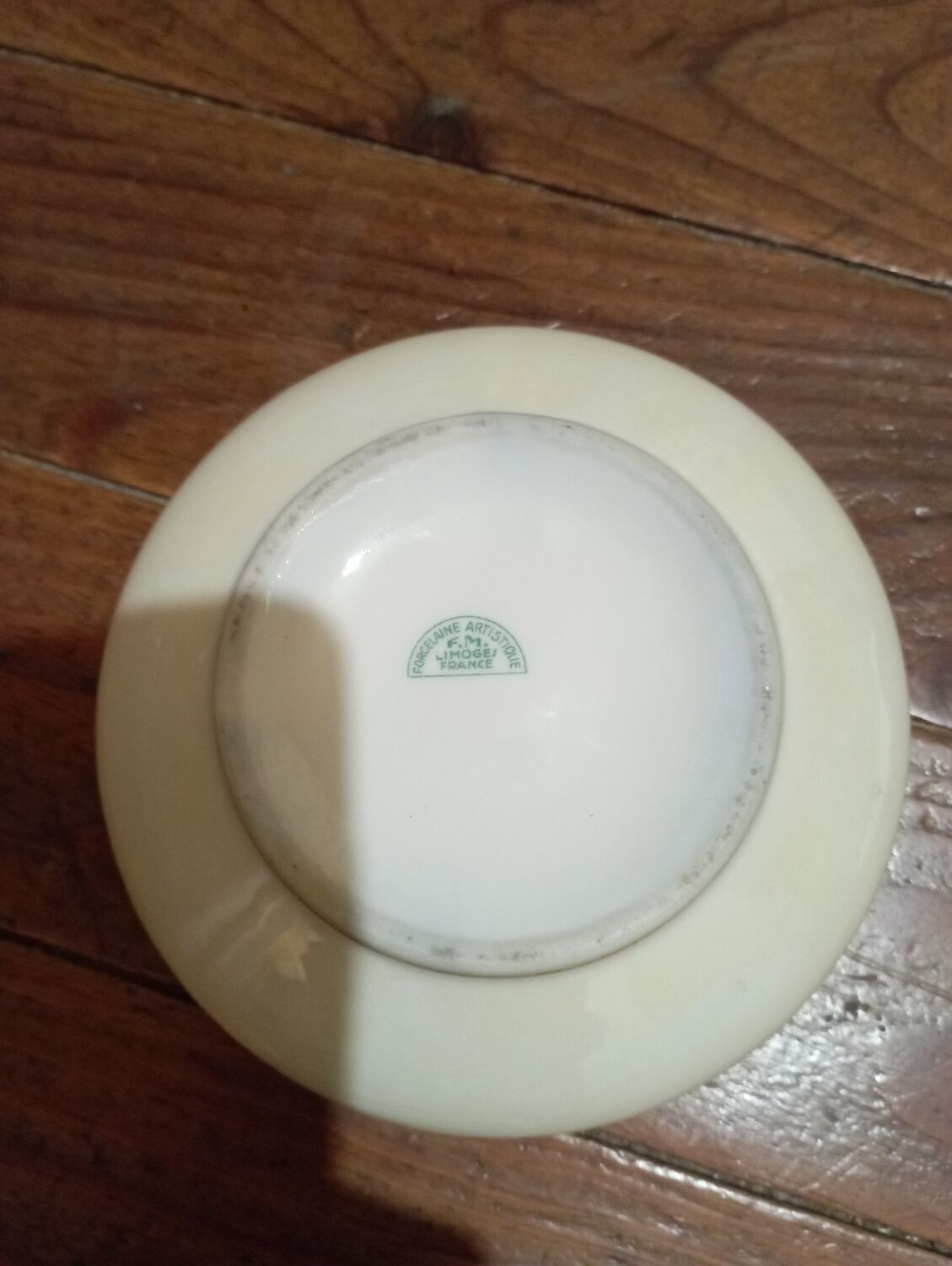 Jewelry box artistic porcelain limoges