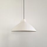 White metal pendant lamp by Lisa Johansson-Pape for Stockmann-Orno, Finland