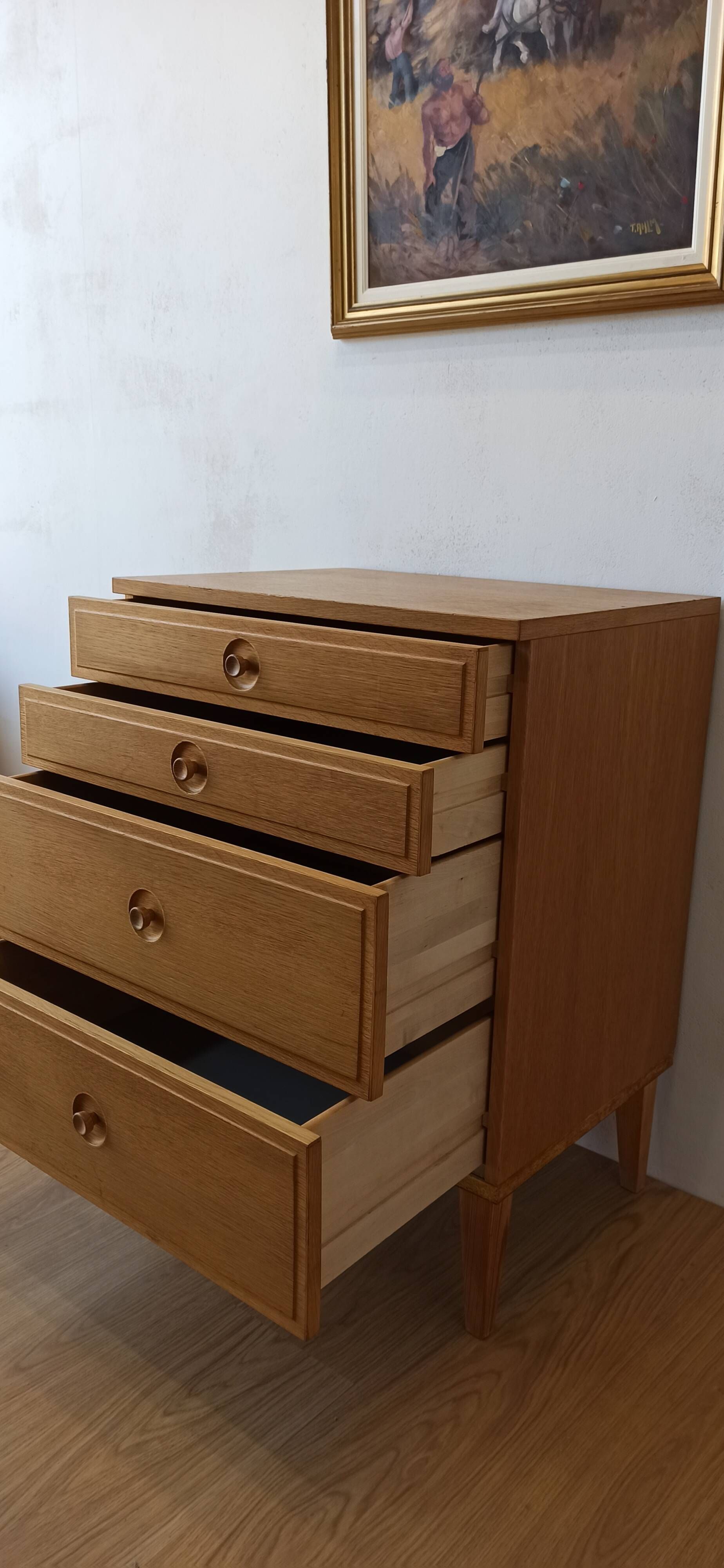 Scandinavian Teak Dresser by Bertil Fridhagen for Bodafors, 1970.