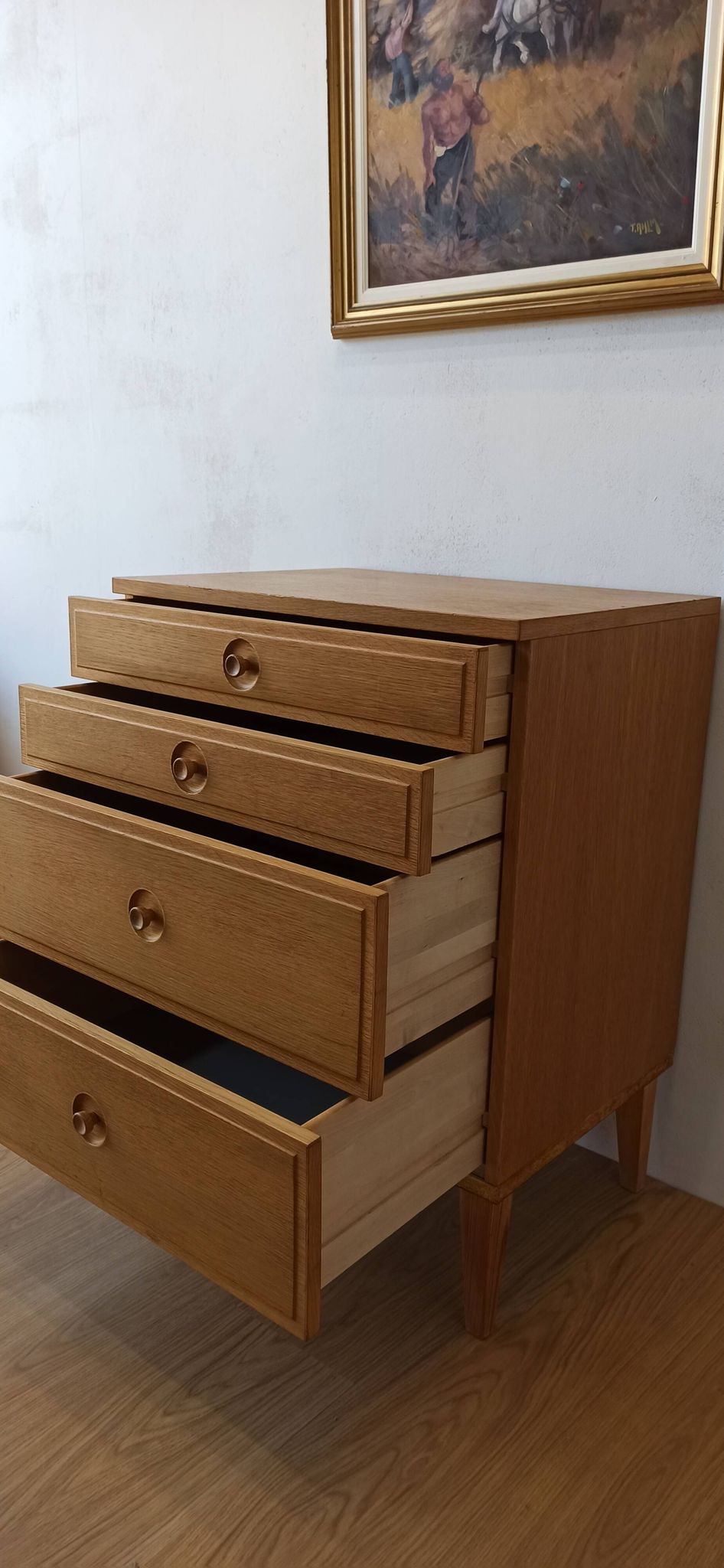 Scandinavian Teak Dresser by Bertil Fridhagen for Bodafors, 1970.