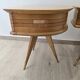 Paire de table de chevet vintage tripode années 50
